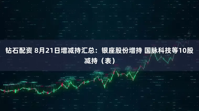 钻石配资 8月21日增减持汇总：银座股份增持 国脉科技等10股减持（表）